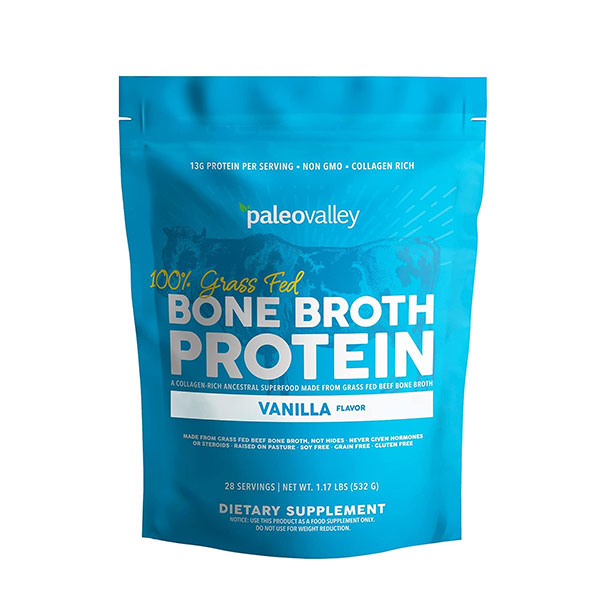 PaleoValley Bone Broth Protein Vanilla